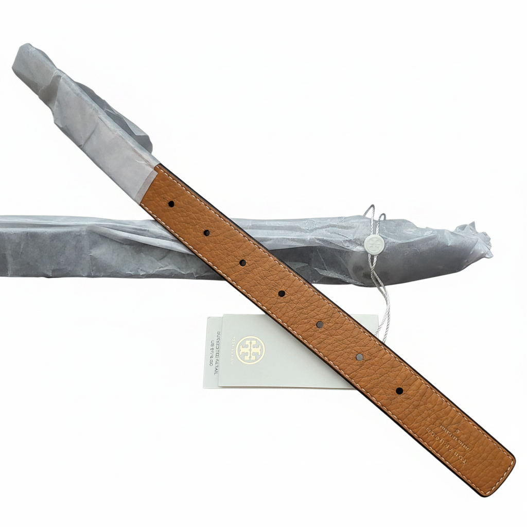 Belt Tan - White BG