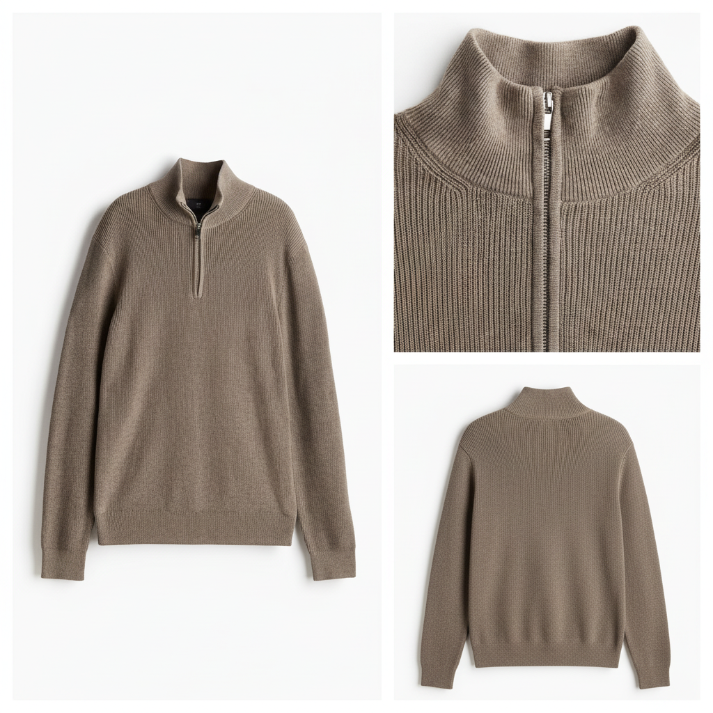 hm-mens-slim-fit-half-zip-sweater-dark-beige-m-collage-clean-3panel-1x1