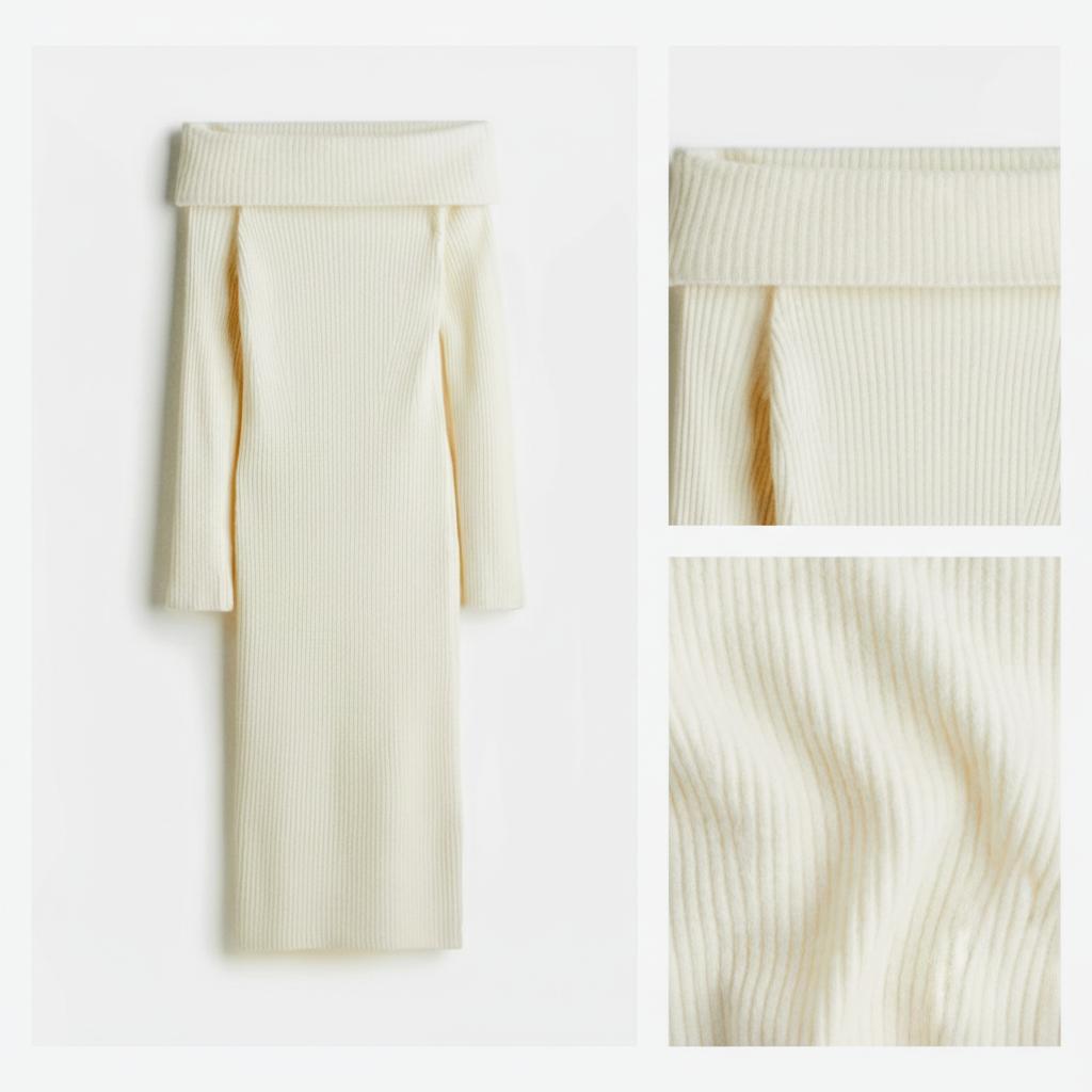 hm-womens-rib-knit-off-shoulder-dress-white-collage-1x1