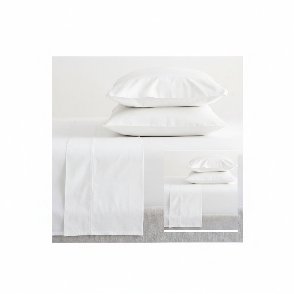 Percale Sheet Set photo 2 clean