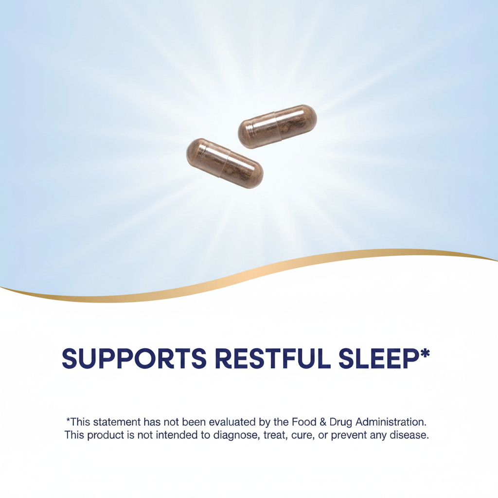 Valerian Capsules Supports Restful Sleep