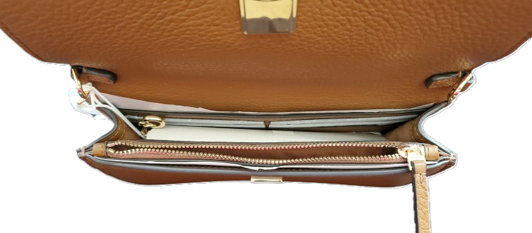 Tory Burch ~ Britten Chain Wallet with Wristlet Crossbody