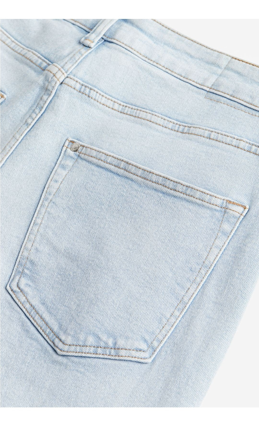 H&M Men's ~ Straight-Leg Regular Jeans ~ Vintage Black & Light-Blue Denim ~ Size 34/32