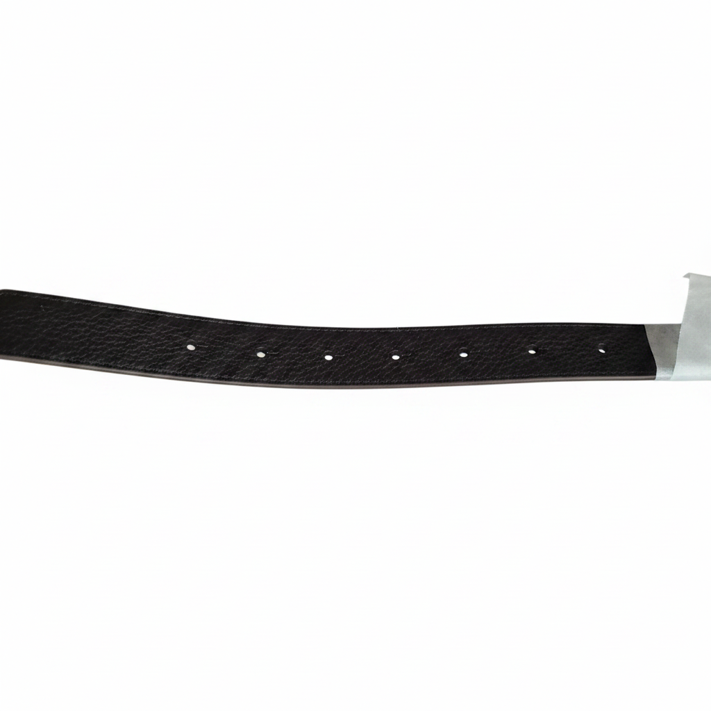 Belt Dark Brown - White BG