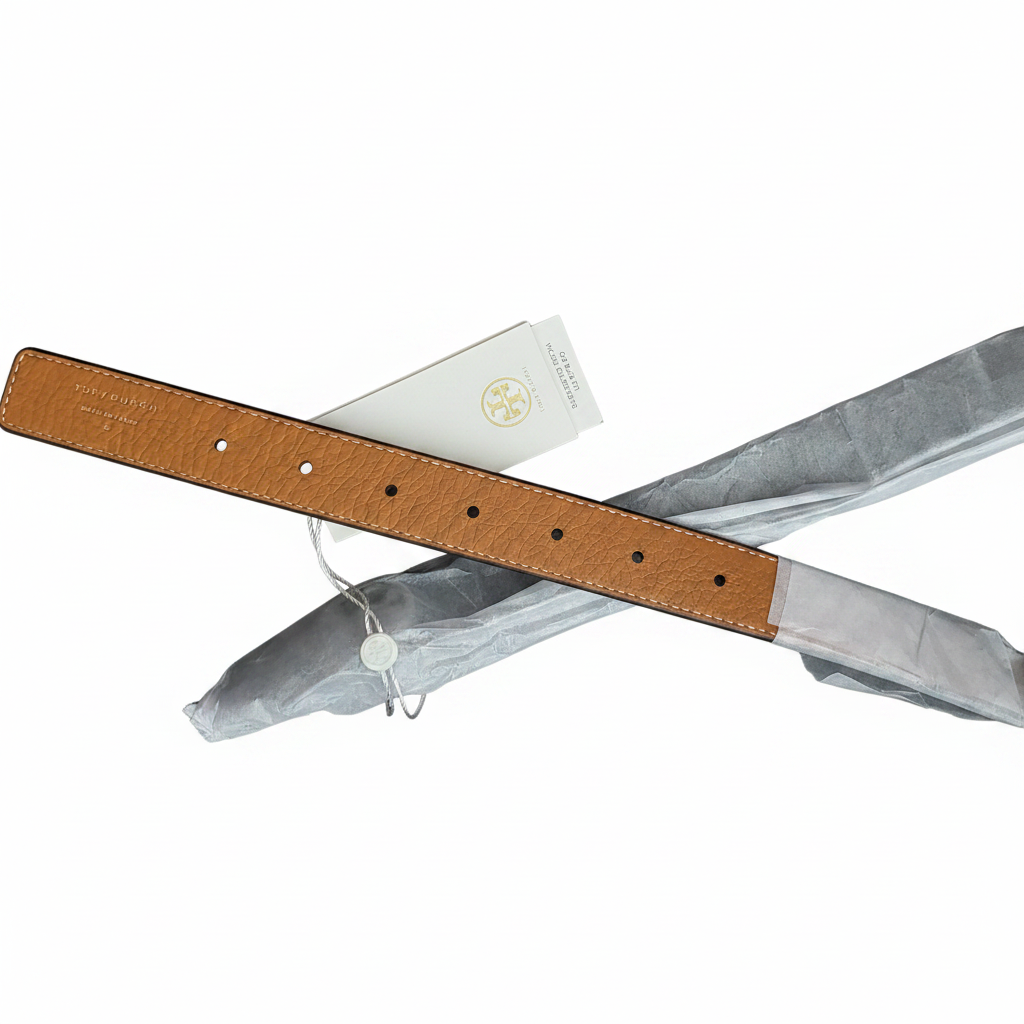 Belt Tan 2 - White BG