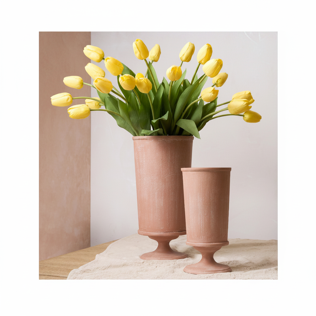 Denslow Vase tulips