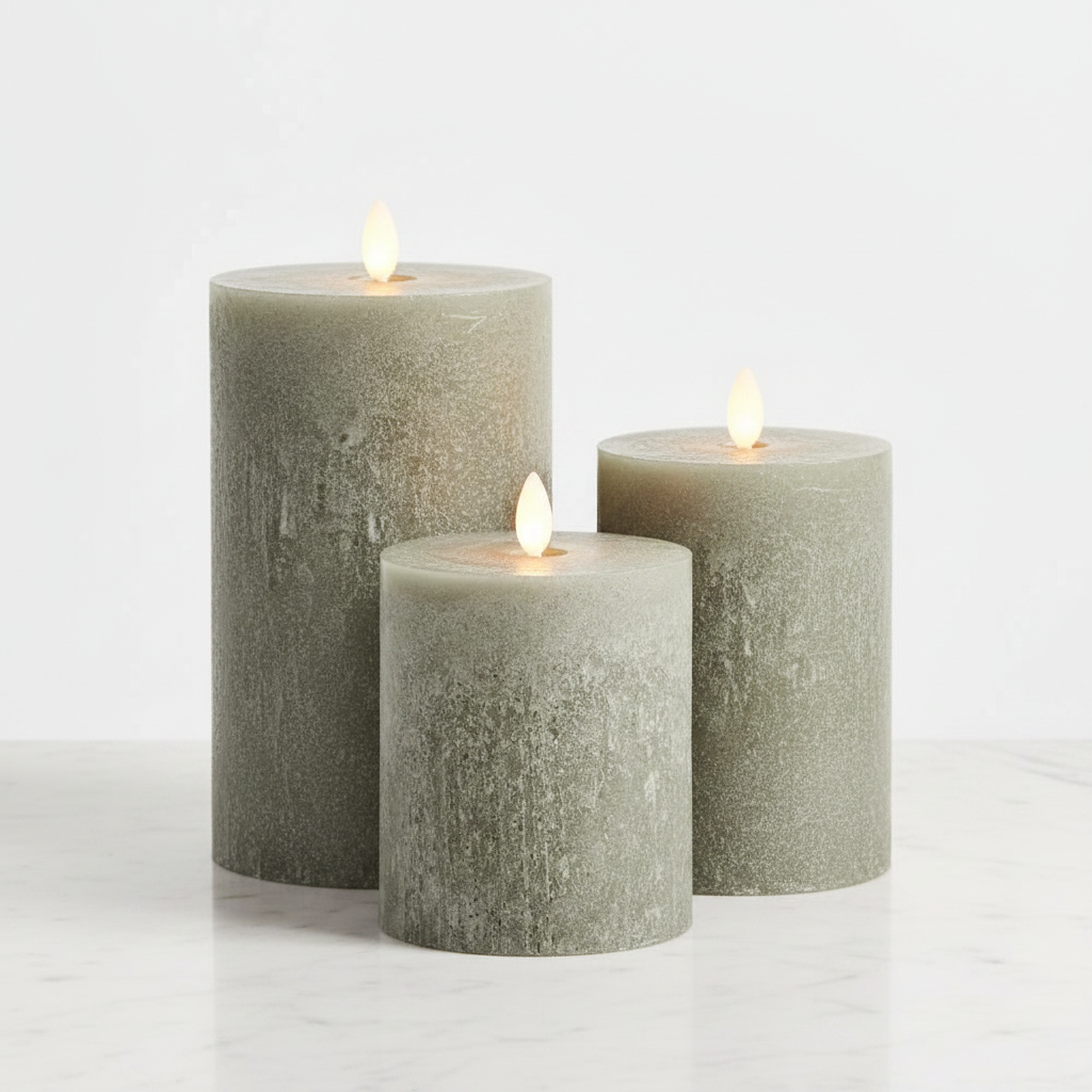 Flameless Candle trio