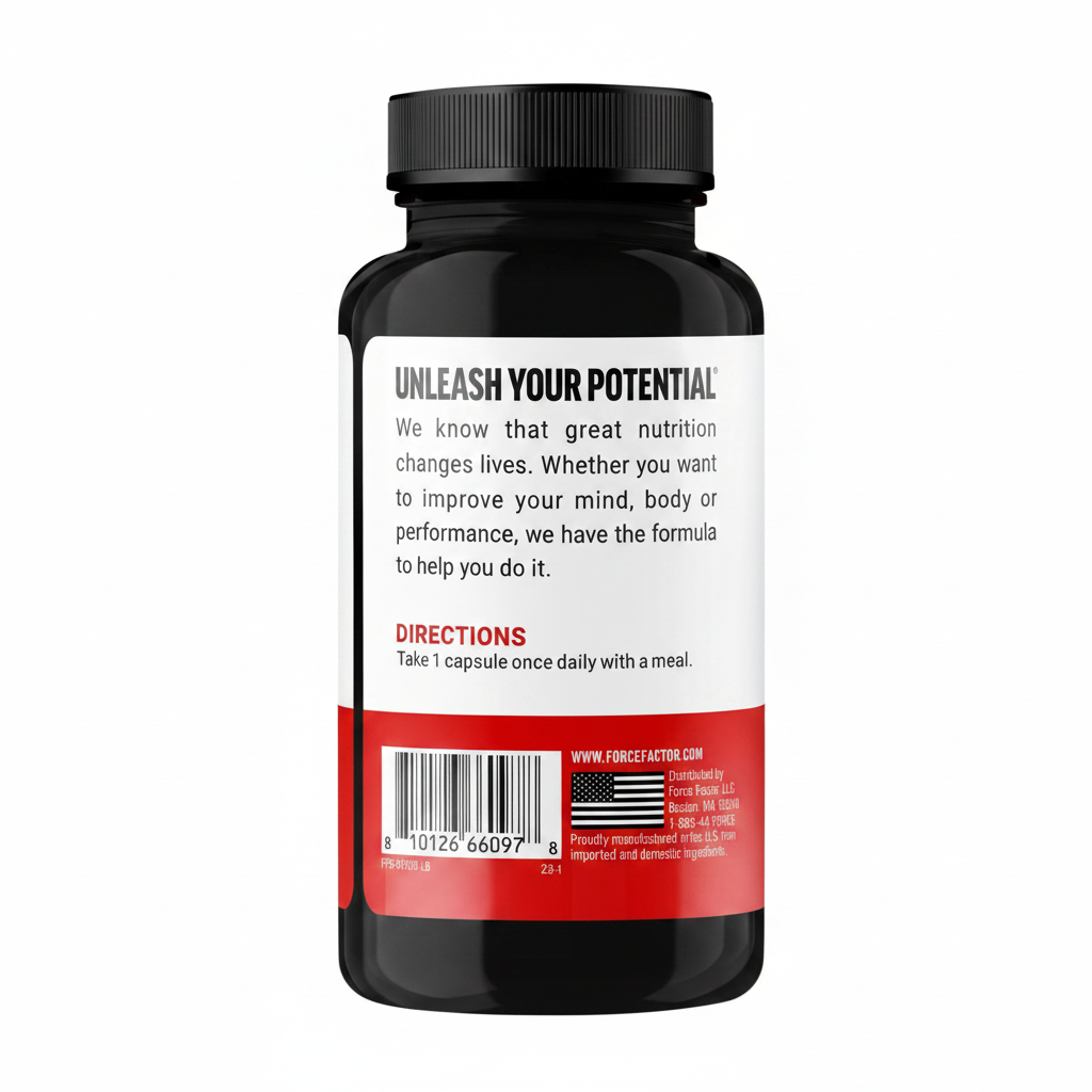 Force Factor Ashwagandha Directions