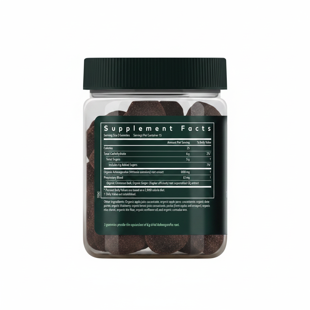 Gaia Herbs Ashwagandha Supplement Facts