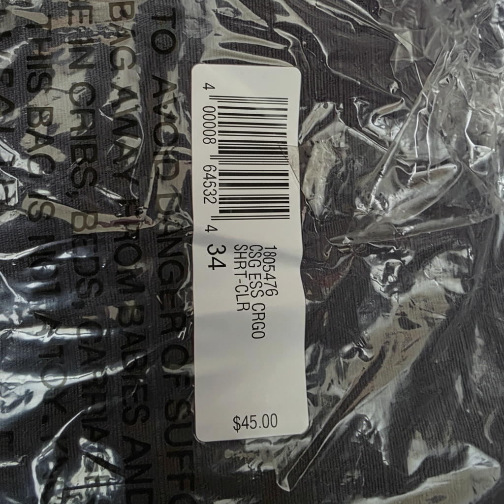 Gray label 1:1