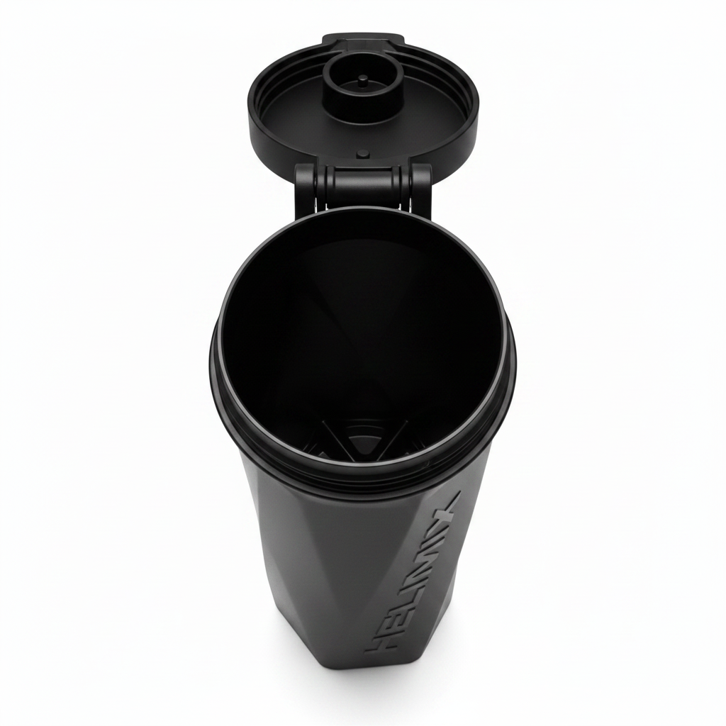 Helimix Top Down - Open Lid