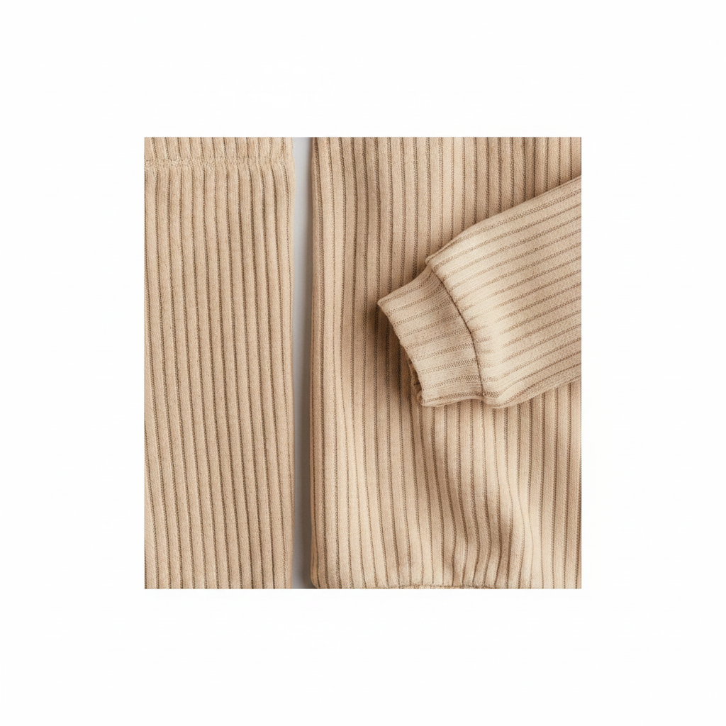 hm-kids-hoodie-legging-set-beige-ribbed-fabric-cuff-detail-1x1