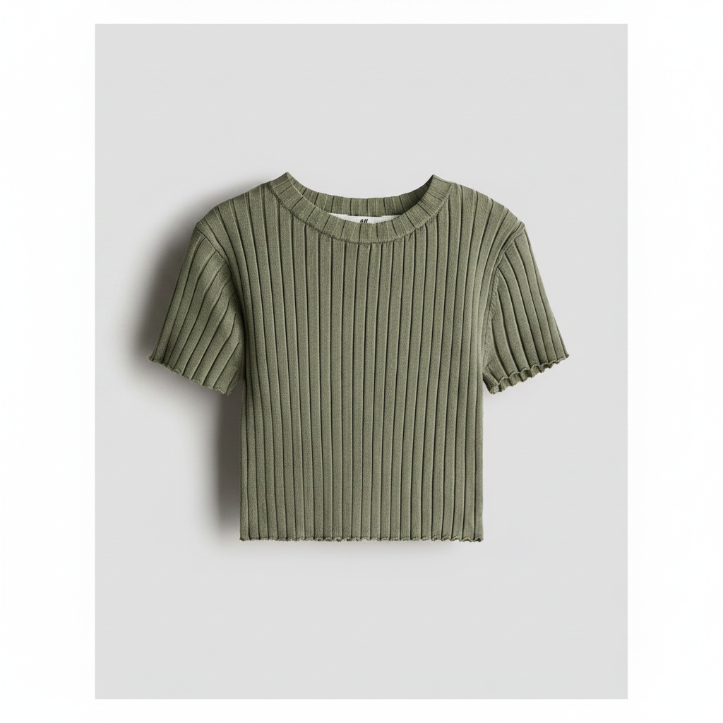 hm-kids-ribbed-knit-top-khaki-green-front-flat-lay-1x1