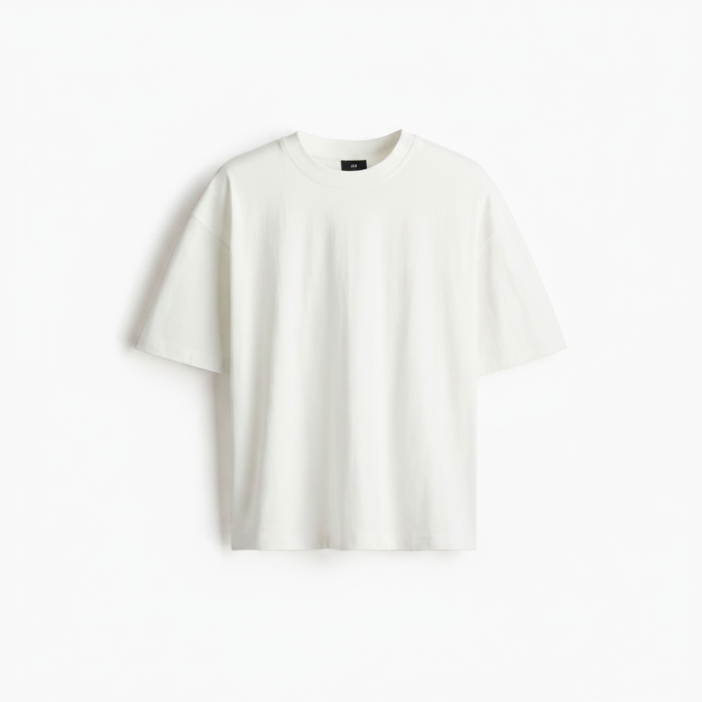 hm-mens-oversized-loose-fit-cotton-tshirt-white-front-flat-lay-padded-1x1