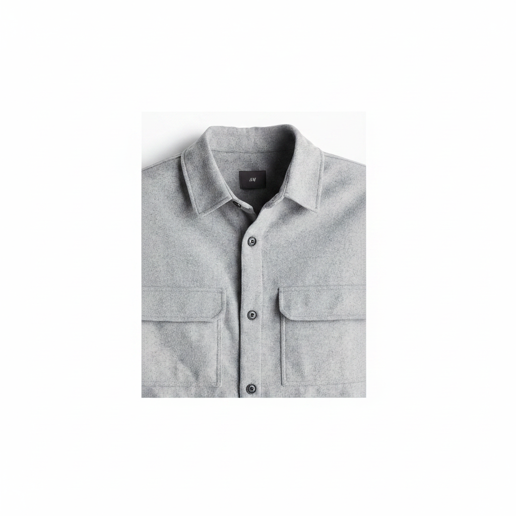hm-mens-regular-fit-felted-overshirt-gray-m-collar-chest-pocket-detail-padded-1x1