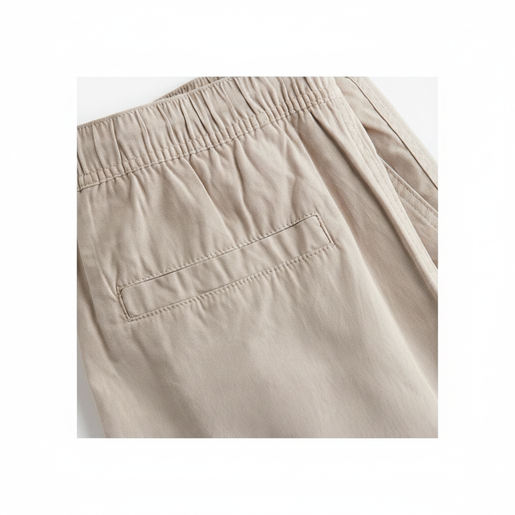 hm-mens-regular-fit-mid-length-cotton-shorts-beige-back-pocket-detail-padded-1x1