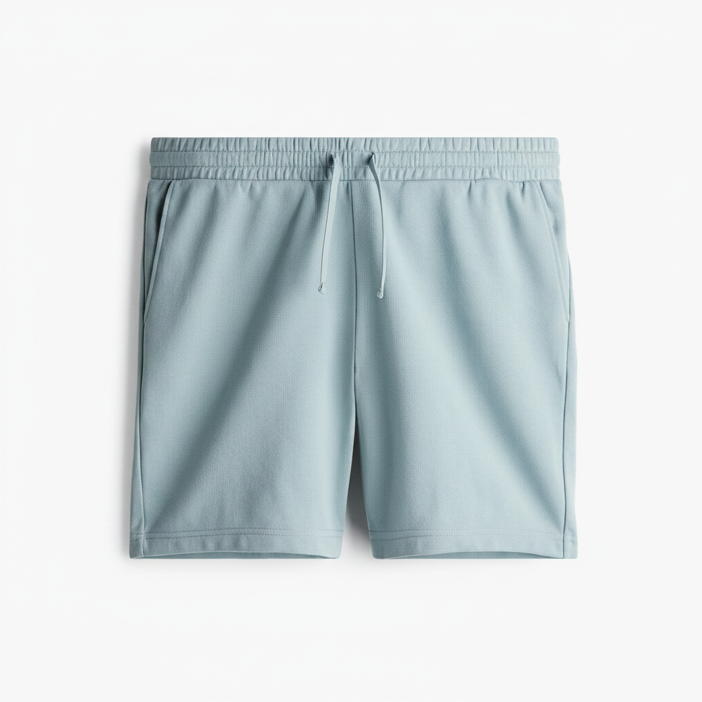 hm-mens-regular-fit-mid-length-sweatshorts-turquoise-front-flat-lay-padded-1x1