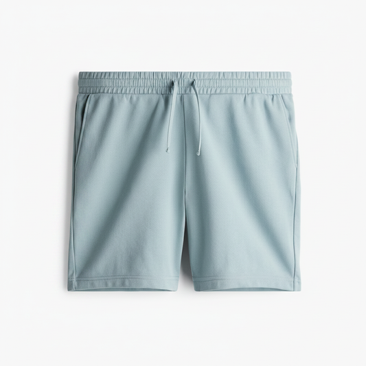 hm-mens-regular-fit-mid-length-sweatshorts-turquoise-front-flat-lay-padded-1x1