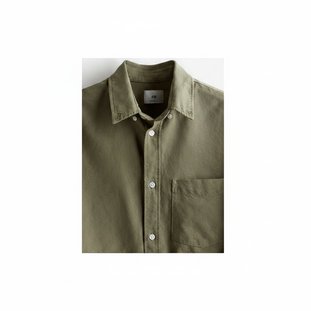 hm-mens-regular-fit-oxford-shirt-khaki-green-collar-button-detail-padded-1x1
