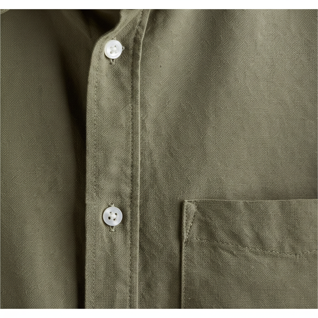 hm-mens-regular-fit-oxford-shirt-khaki-green-oxford-weave-texture-padded-1x1
