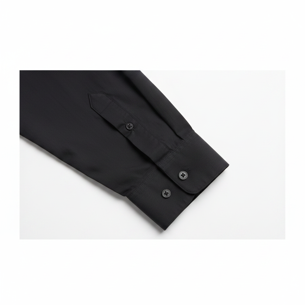 hm-mens-regular-fit-poplin-shirt-coupe-standard-satin-feel-black-sleeve-barrel-cuff-detail-padded-1x1