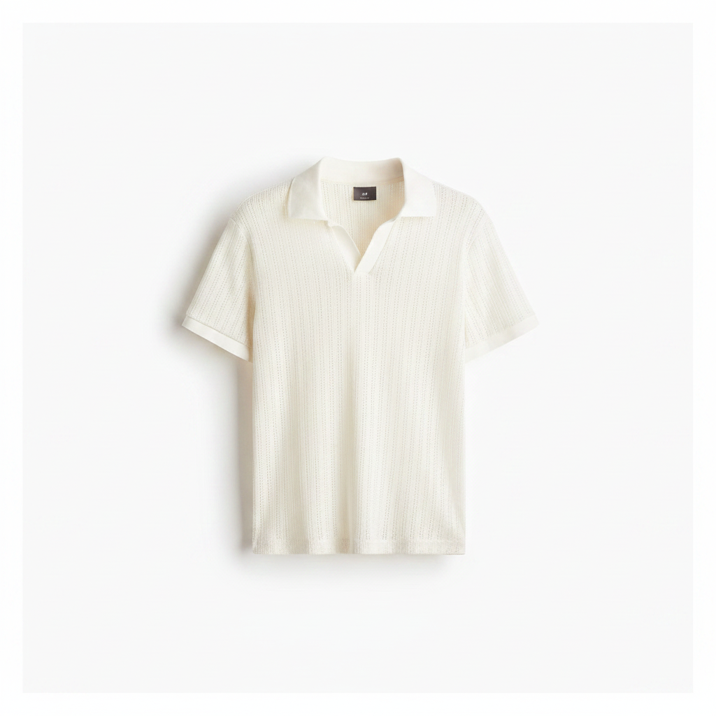 hm-mens-regular-fit-short-sleeve-hole-patterned-polo-shirt-cream-front-flat-lay-padded-1x1