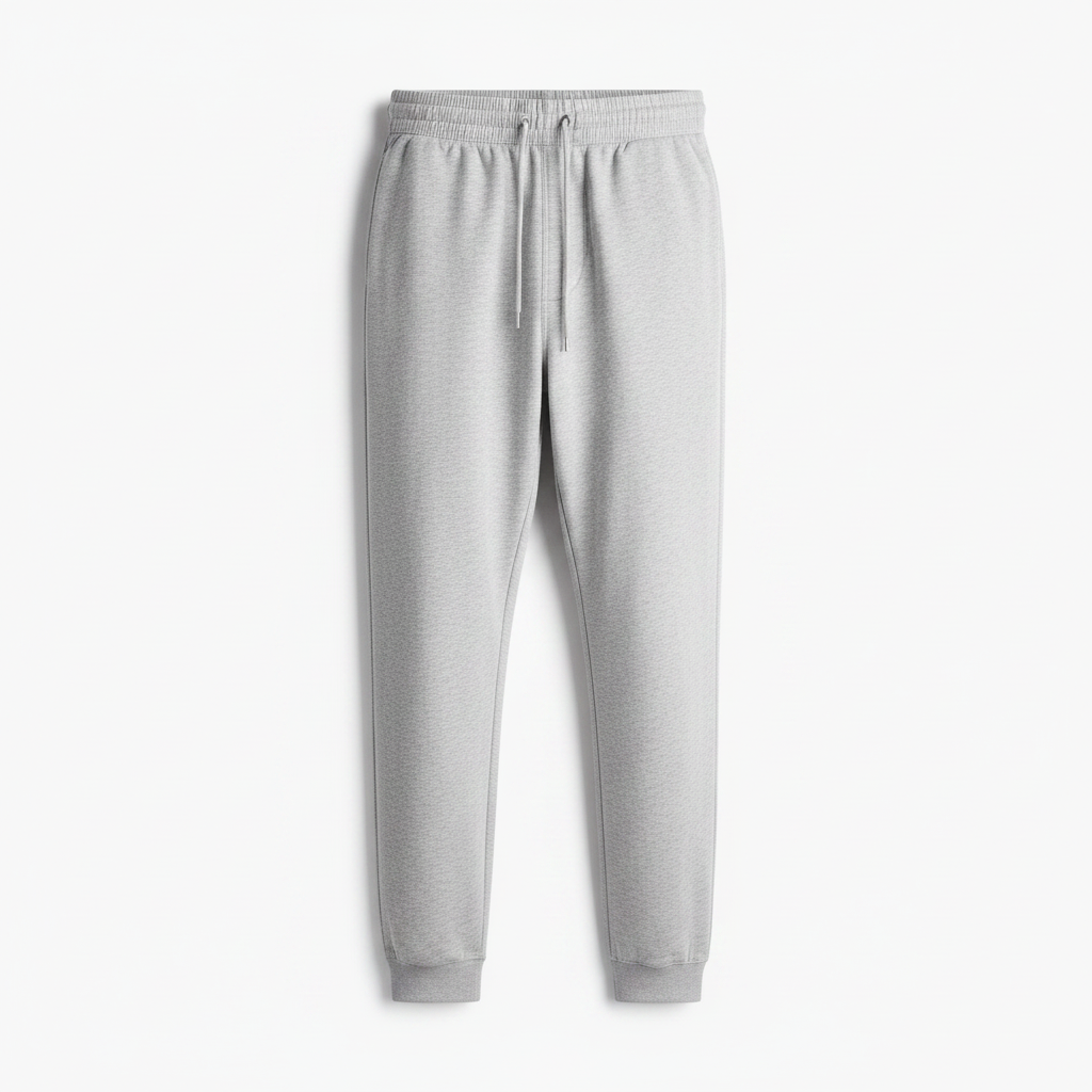 hm-mens-relaxed-fit-tapered-sweatpants-gray-melange-front-flat-lay-padded-1x1