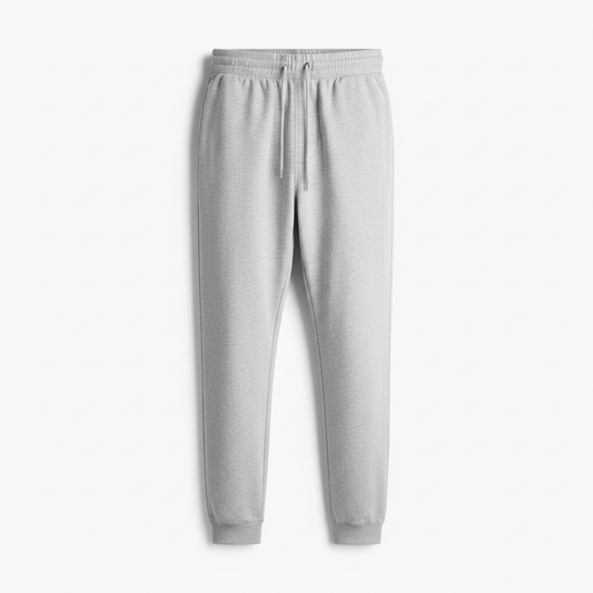 hm-mens-relaxed-fit-tapered-sweatpants-gray-melange-front-flat-lay-padded-1x1