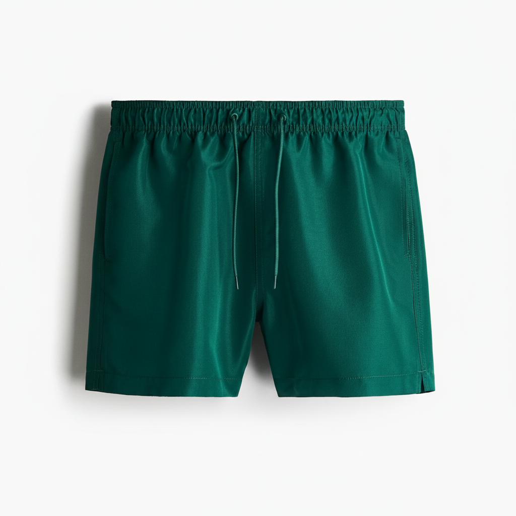 hm-mens-woven-swim-shorts-forest-green-front-flat-lay-padded-1x1