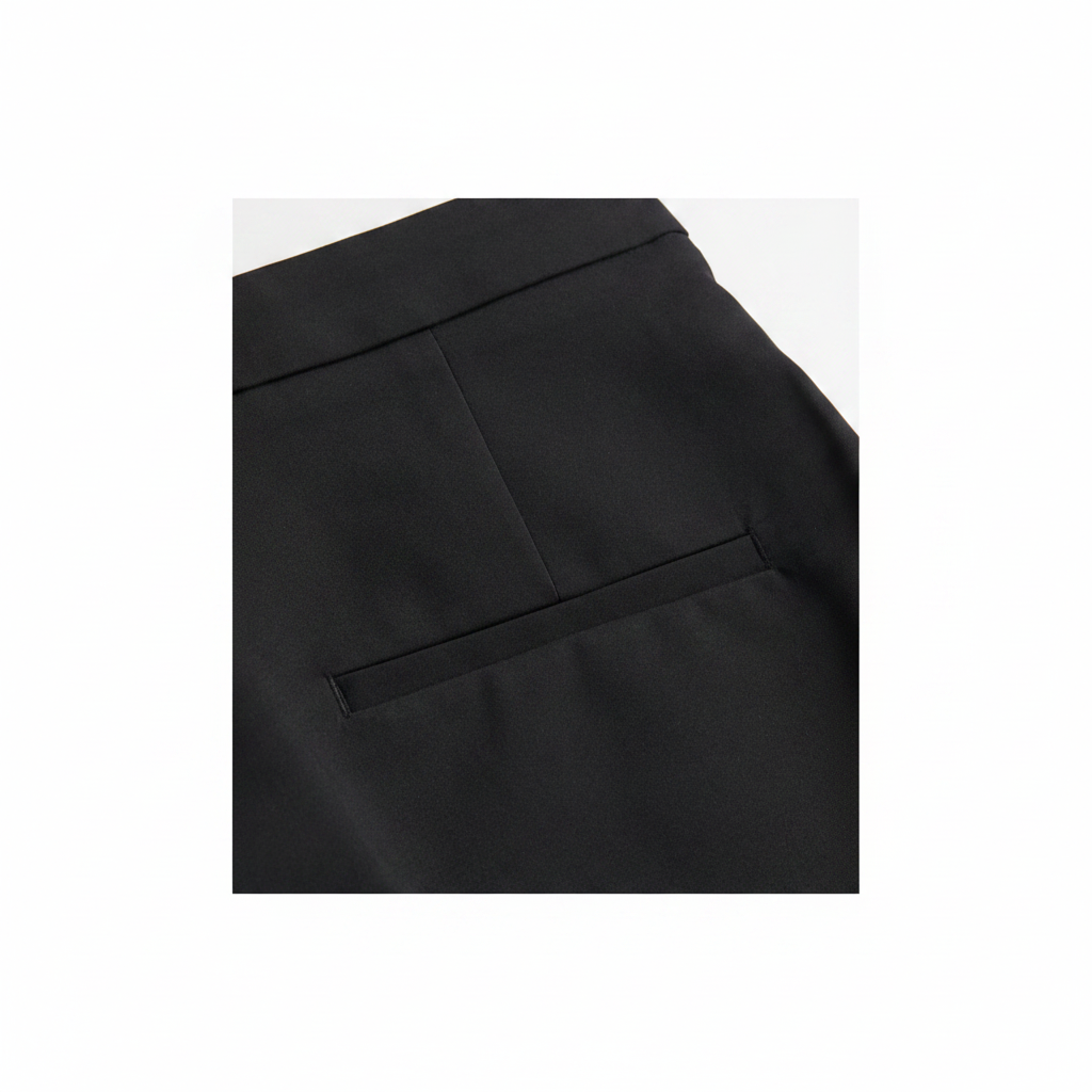 hm-womens-ankle-length-dress-pants-slit-slim-regular-waist-black-back-welt-pocket-detail-padded-1x1