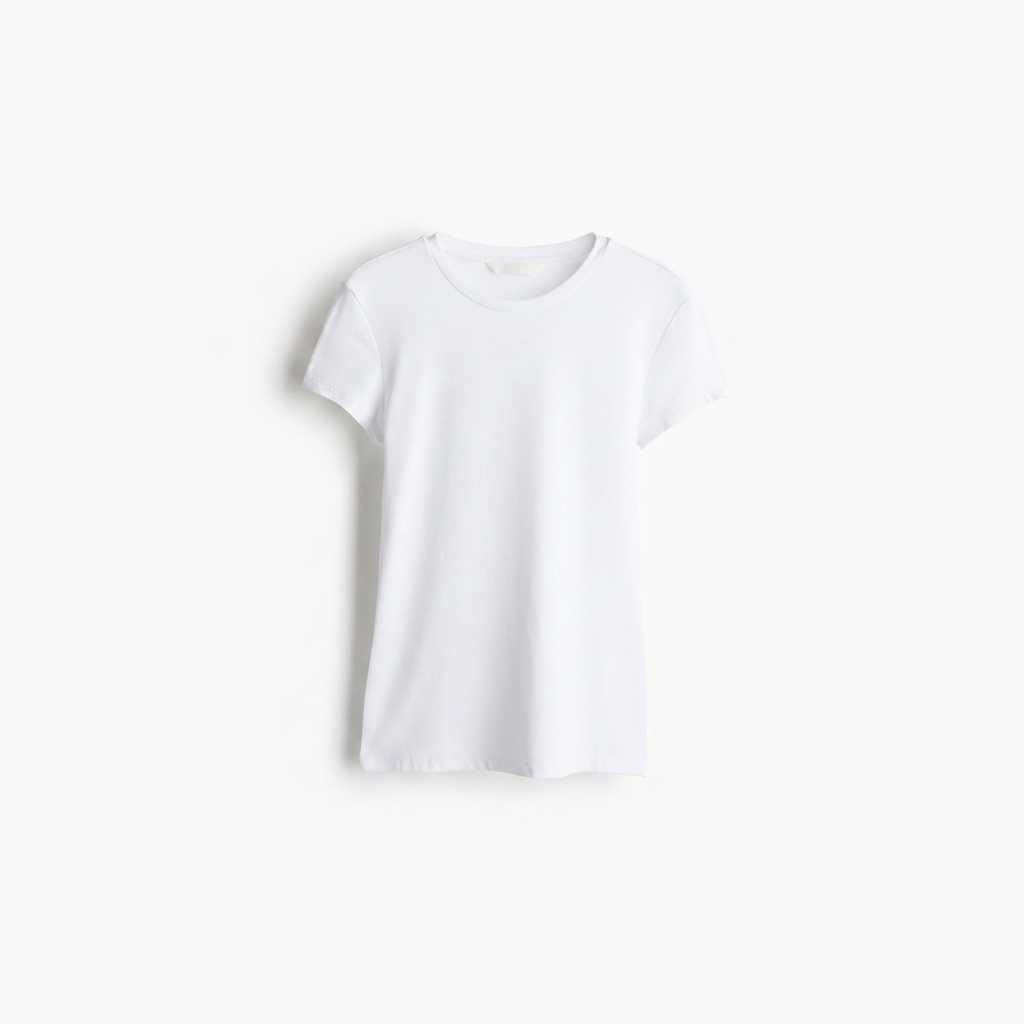hm-womens-fitted-microfiber-tshirt-white-front-flat-lay-padded-1x1