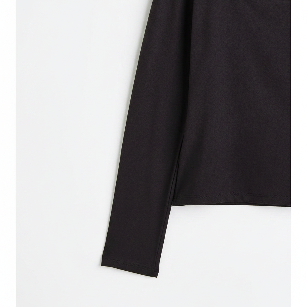 hm-womens-jersey-top-square-neck-black-sleeve-cuff-detail-padded-1x1