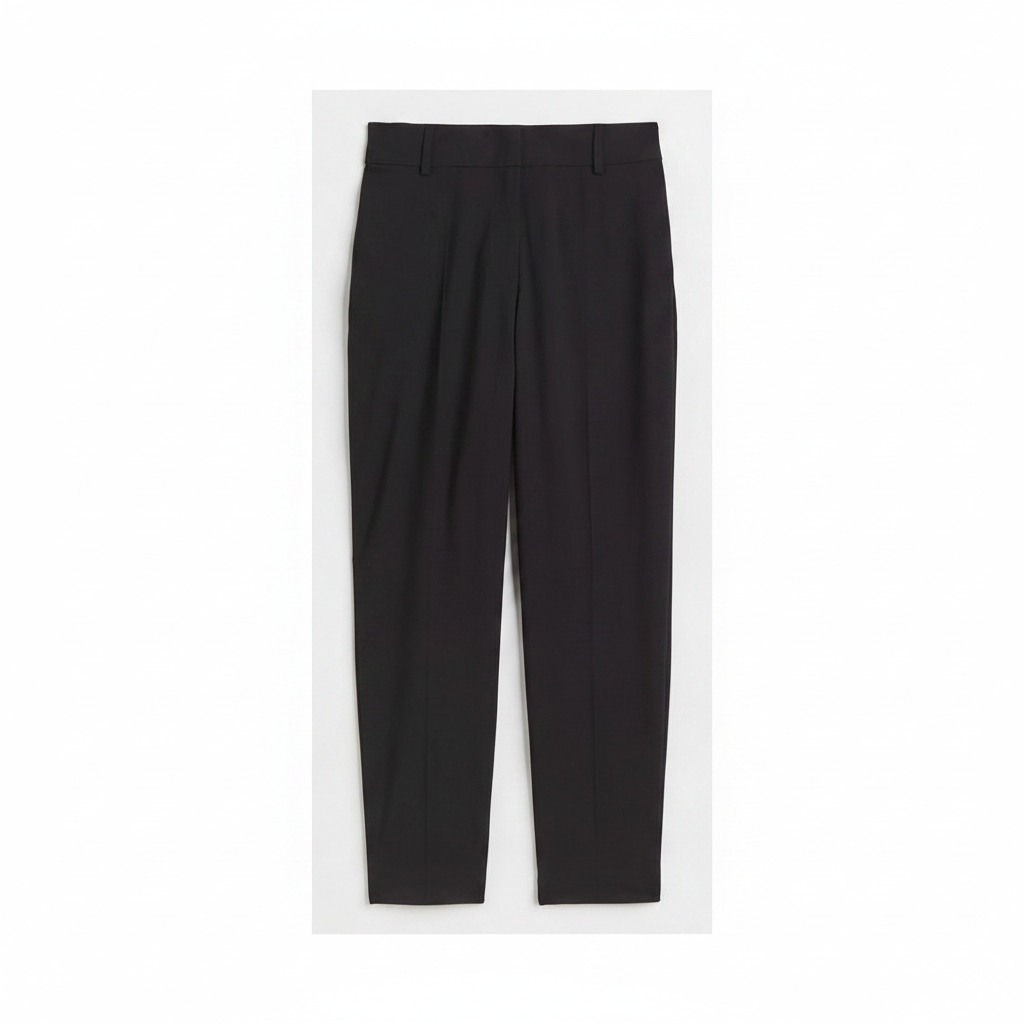 hm-womens-regular-waist-ankle-length-slacks-black-front-flat-lay-padded-1x1