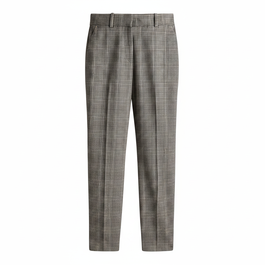 hm-womens-regular-waist-slacks-gray-plaid-front-flat-lay-padded-1x1