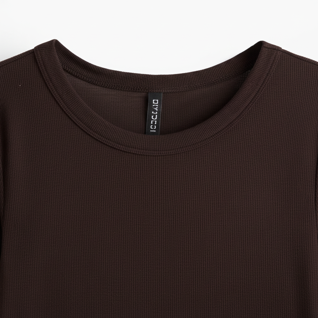 hm-womens-ribbed-bodycon-dress-dark-brown-crew-neckline-detail-padded-1x1