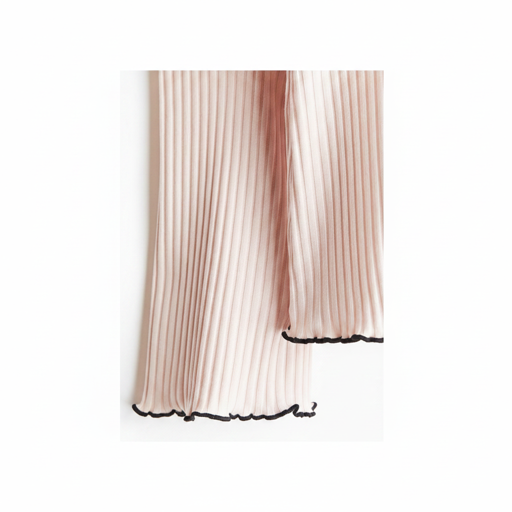 hm-womens-ribbed-top-overlock-trim-light-dusty-pink-flared-sleeve-trim-detail-padded-1x1