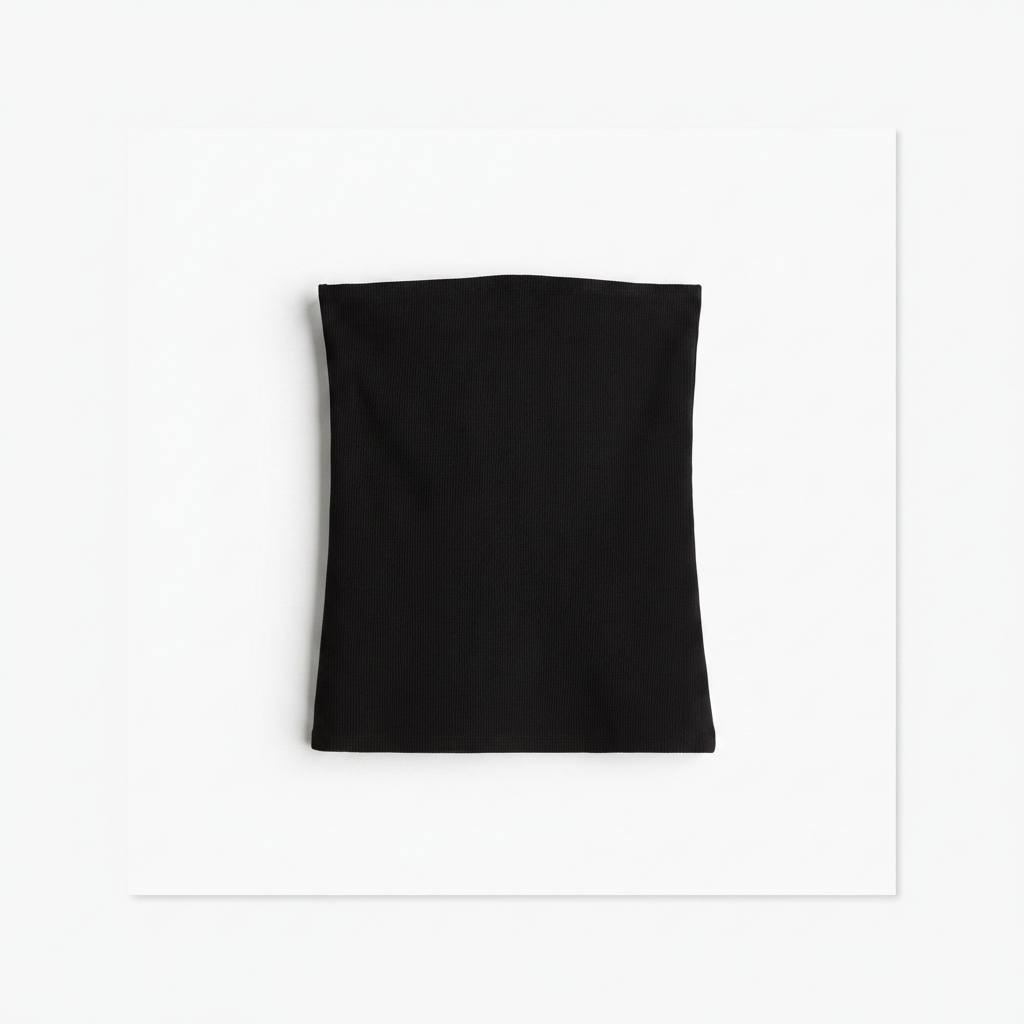 hm-womens-ribbed-tube-top-black-front-flat-lay-padded-1x1