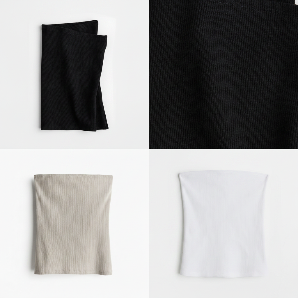 hm-womens-ribbed-tube-top-black-light-taupe-white-collage-4panel-1x1