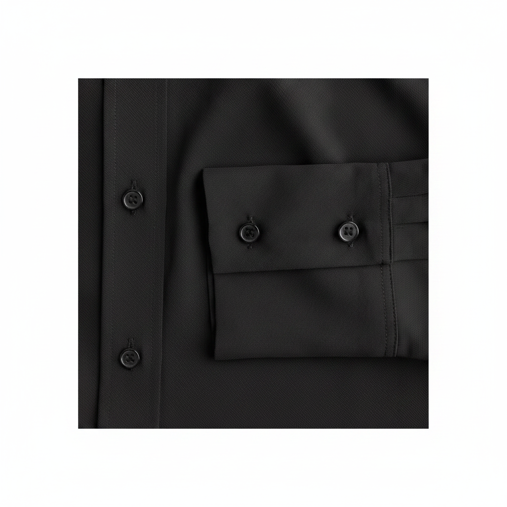 hm-womens-satin-shirt-black-button-cuff-detail-padded-1x1