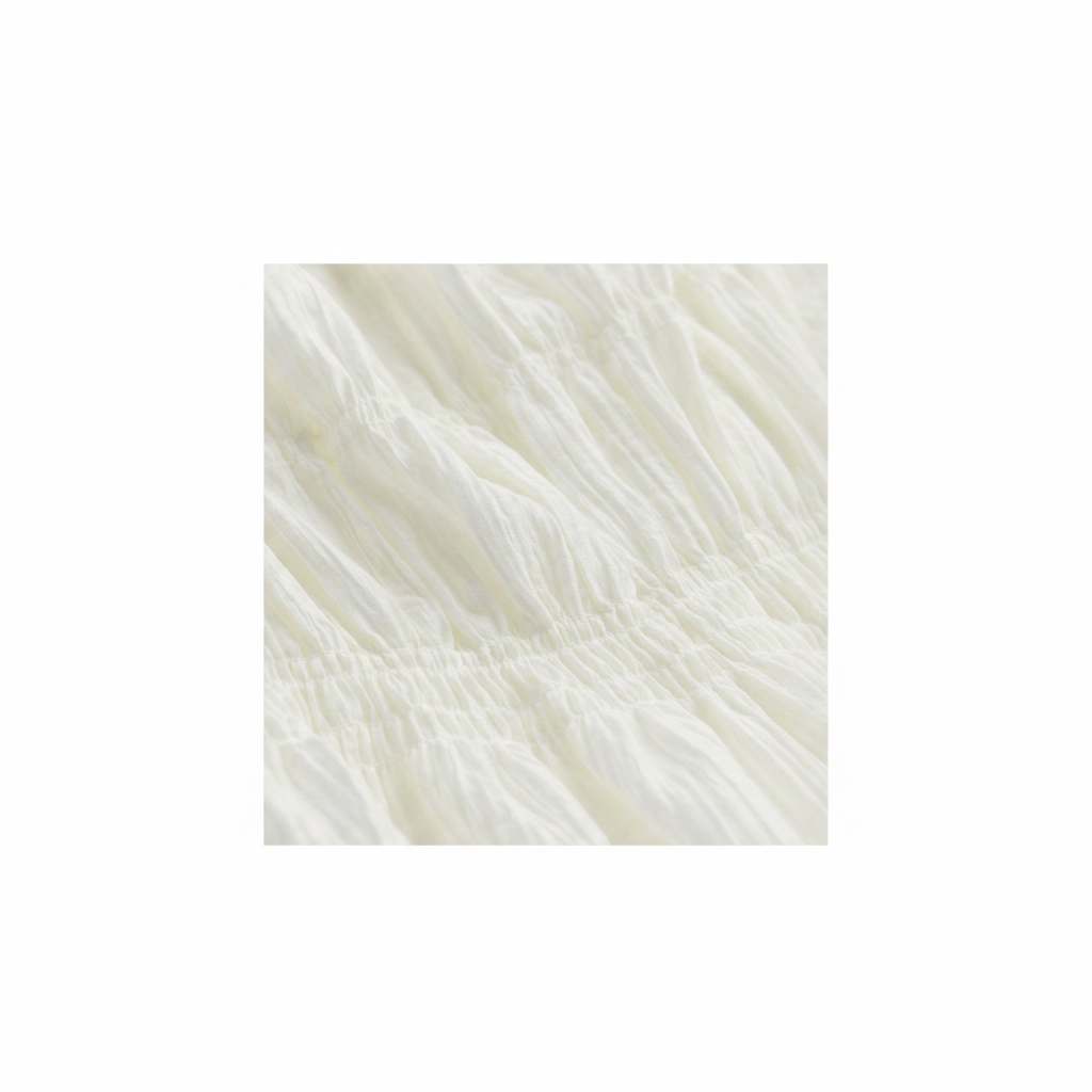 hm-womens-sleeveless-crepe-peplum-top-white-s-smocked-fabric-texture-detail-padded-1x1