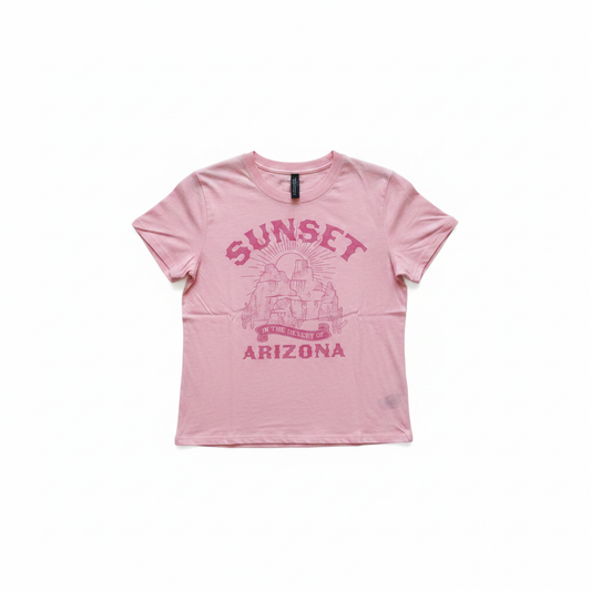 hm-womens-sunset-arizona-graphic-tee-pink-front-flat-lay-padded-1x1