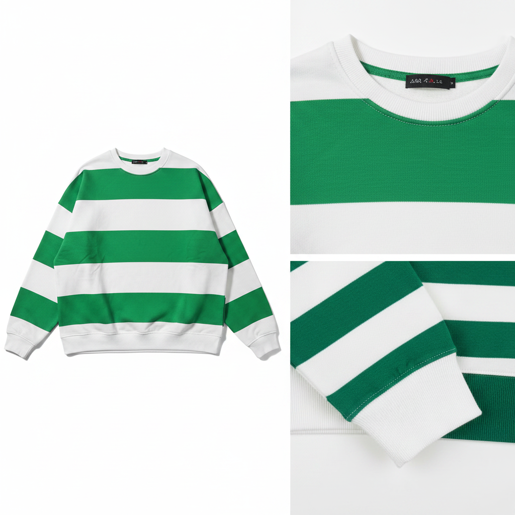 hm-womens-sweatshirt-green-cream-stripe-collage-v2-1x1