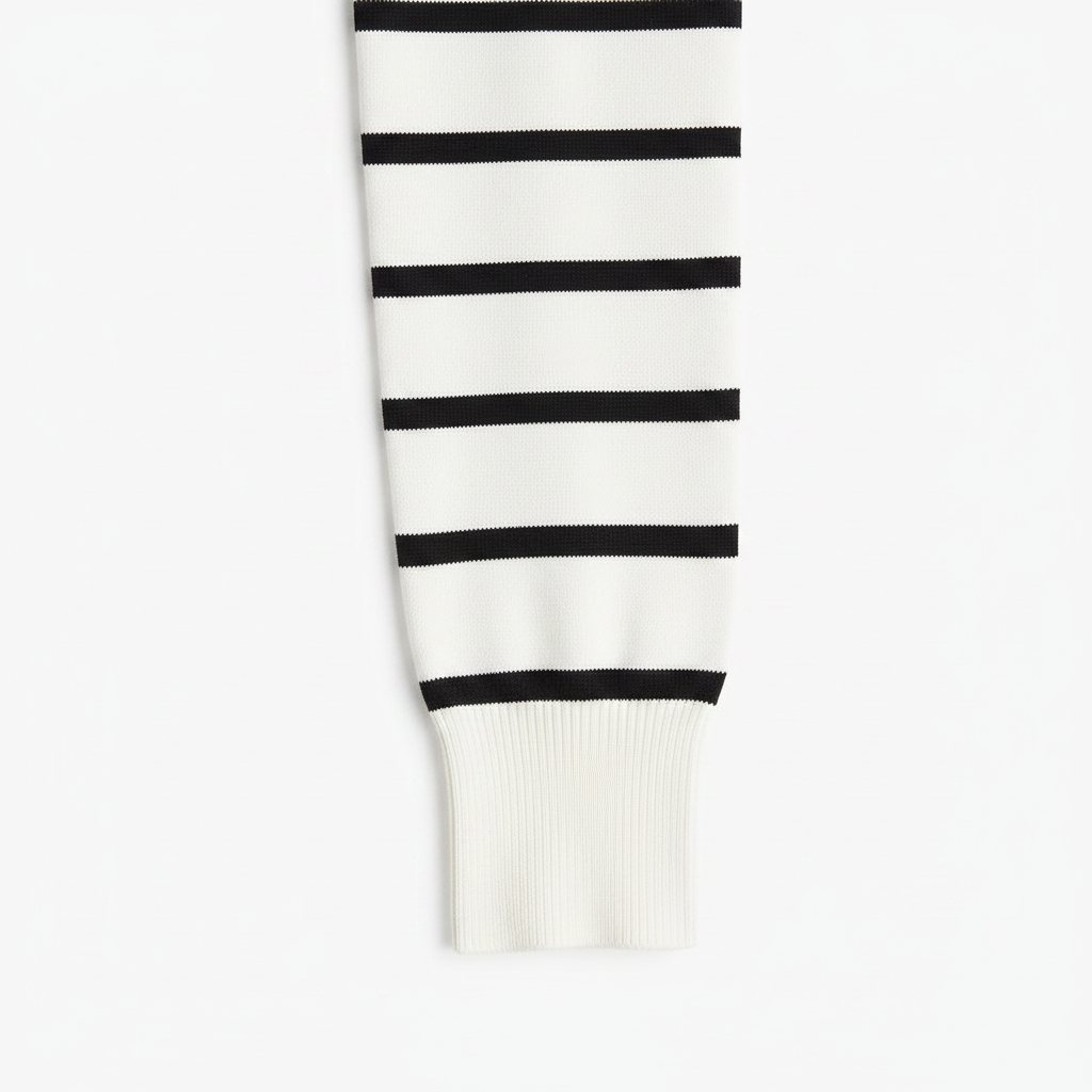 hm-womens-turtleneck-sweater-white-stripe-sleeve-cuff-detail-padded-1x1