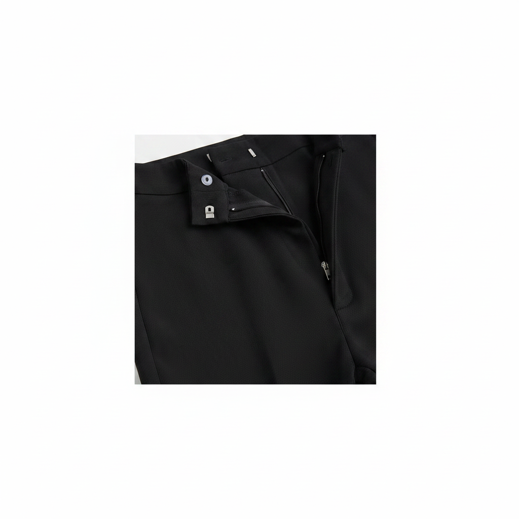 hm-womens-wide-leg-pants-high-waist-black-waistband-hook-zipper-detail-padded-1x1