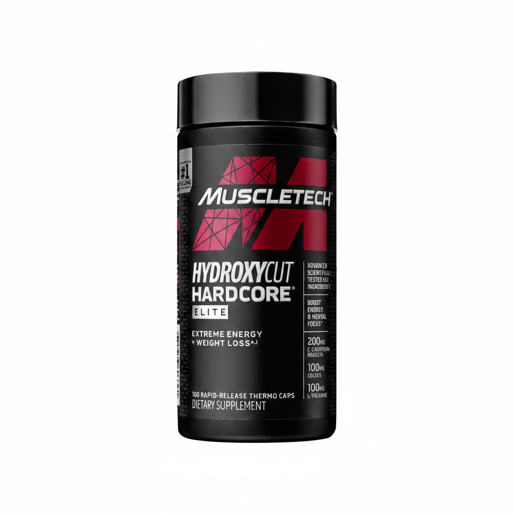 Hydroxycut Bottle - White BG