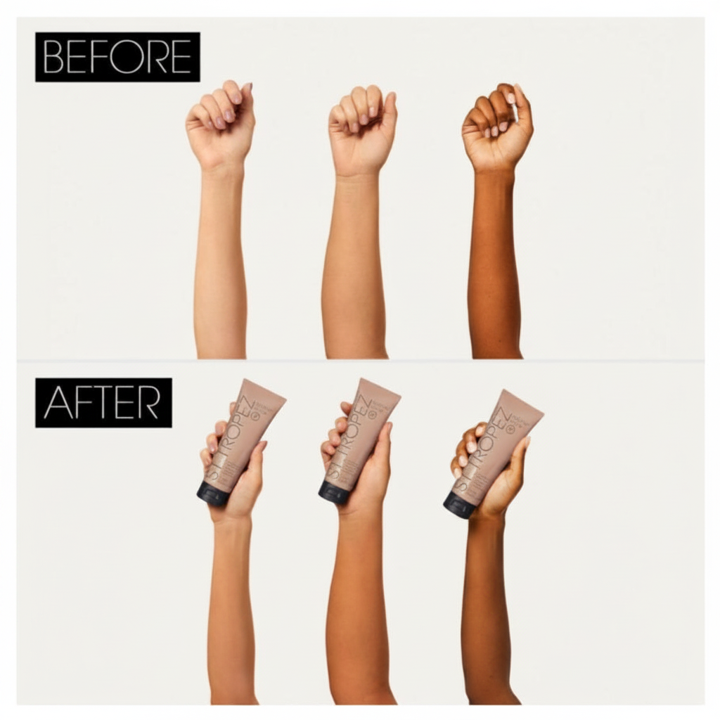 St Tropez Instant Glow Body Bronzer - key benefits and ingredients