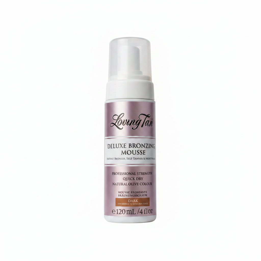 Loving Tan Deluxe Bronzing Mousse Dark 4.0 oz - front view