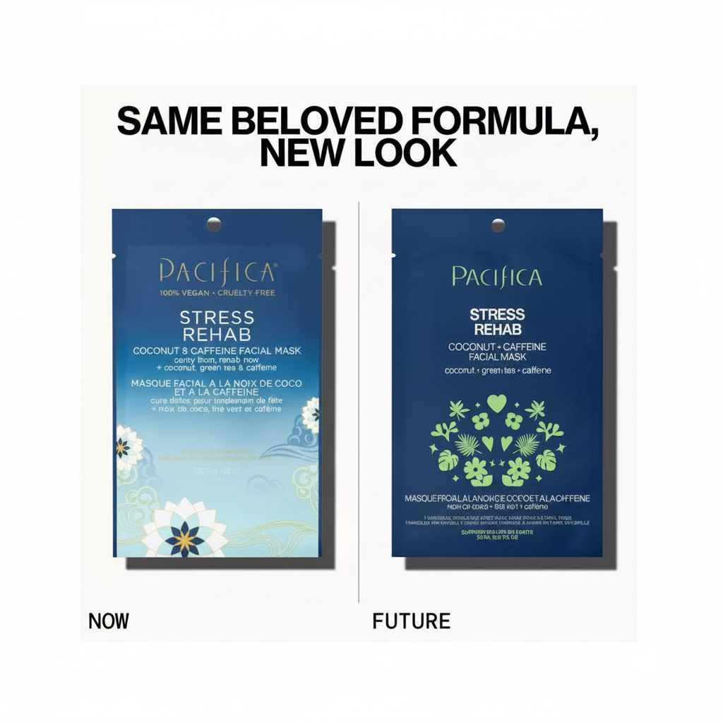 Pacifica Stress Rehab Facial Mask - texture and formula detail