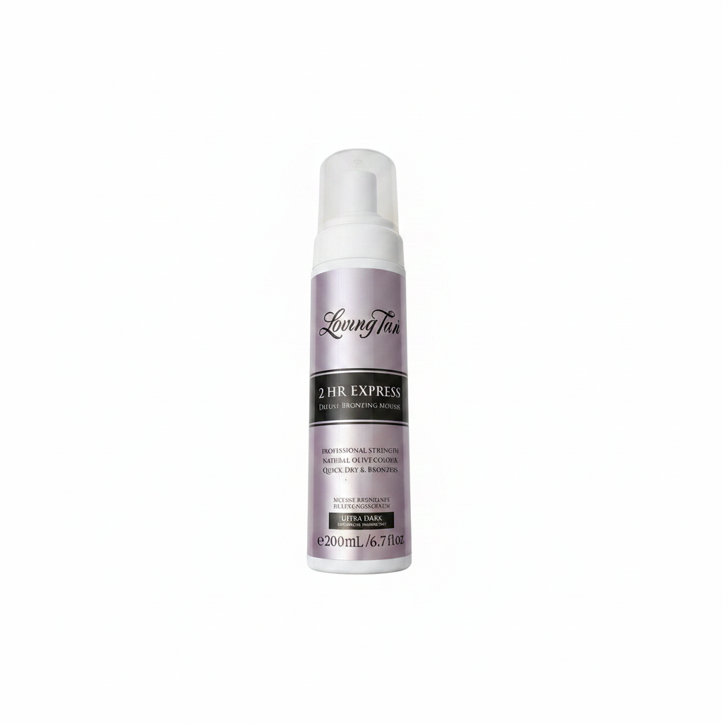Loving Tan 2 HR Express Self-Tanning Mousse Ultra Dark 6.7 oz - front view