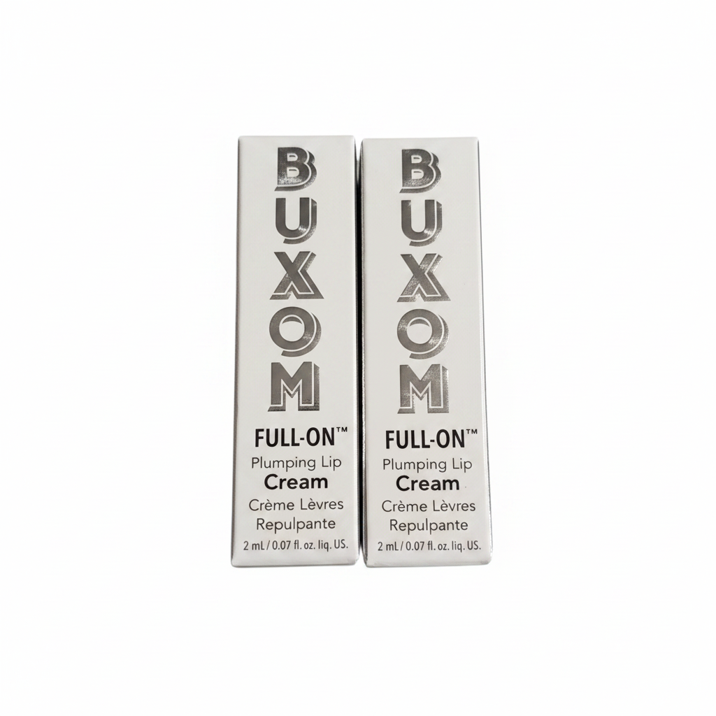 Buxom Mini Full-On Plumping Lip Cream White Russian 0.05 oz - product packaging front view